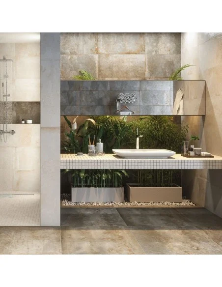 Porcelánico Rectificado RUE DE PARIS COBRE NATURAL 75x75 cm. Principal