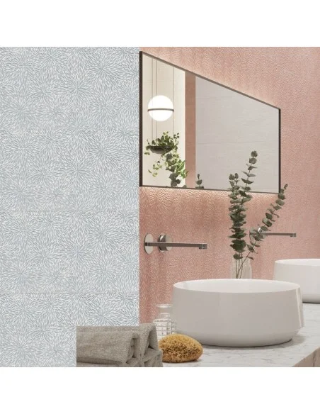 Revestimiento Pasta Blanca Rectificado TAPIZ ART AZUL 30x90 cm. Principal Revestimiento Pasta Blanca Rectificado TAPIZ ART AZUL 30x90 cm. Principal