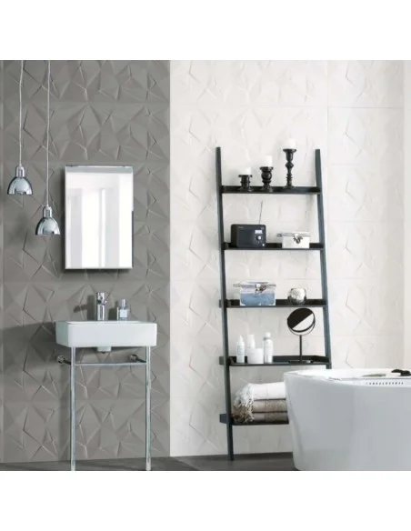 Revestimiento Pasta Blanca Rectificado FIBER GREY 32x90 cm. Principal Revestimiento Pasta Blanca Rectificado FIBER GREY 32x90 cm. Principal