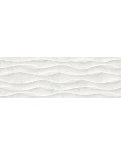 Revestimiento Pasta Blanca Rectificado GROUND DECOR WHITE 33x100 cm. Principal 2