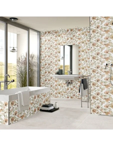 Revestimiento Pasta Blanca Rectificado MACBETH CHAMPAGNE DECOR 30x90 cm. Principal Revestimiento Pasta Blanca Rectificado MACBETH CHAMPAGNE DECOR 30x90 cm. Principal