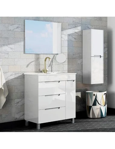 Mueble de baño blanco NOA