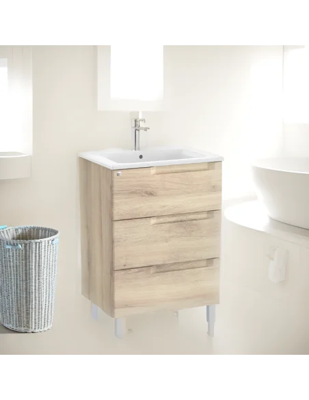 Mueble ROCA ALEYDA beige madera Mueble ROCA ALEYDA beige madera