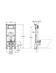 Duplo WC ONE Smart Roca. Principal 2