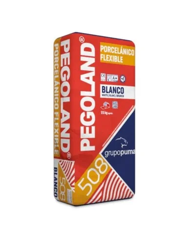 Pegoland flexible porcelánico blanco