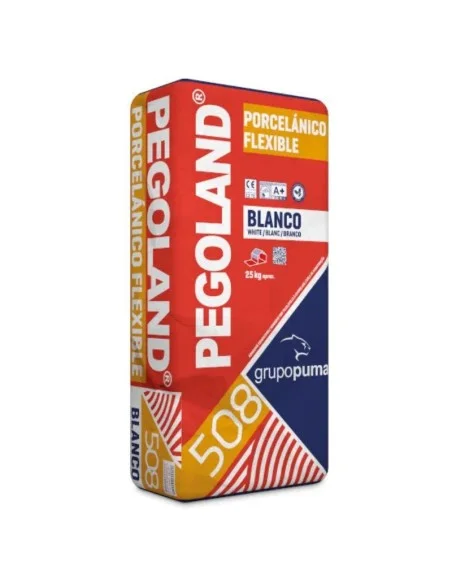 Pegoland flexible porcelánico blanco