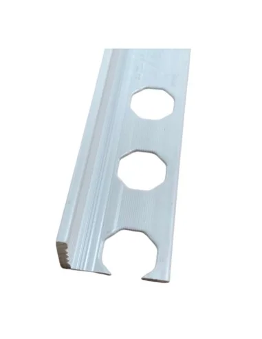 Perfil esquina en L blanco mate 1.2 cm