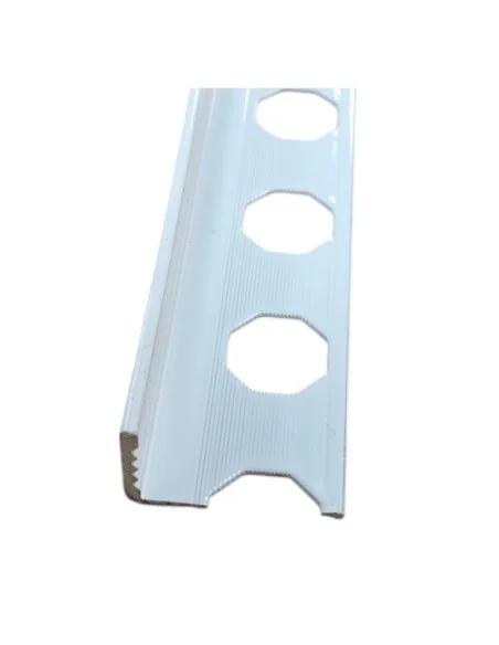 Perfil esquina en L blanco brillo1.2 cm