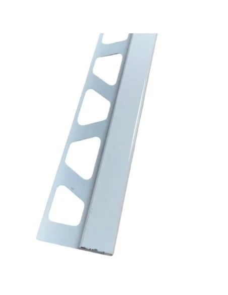 Perfil esquina recto aluminio blanco 1,25 cm SCHLUTER