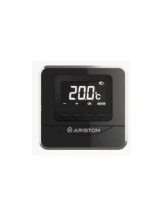 Sonda Ambiente Modulante CUBE de ARISTON en negro. Principal.