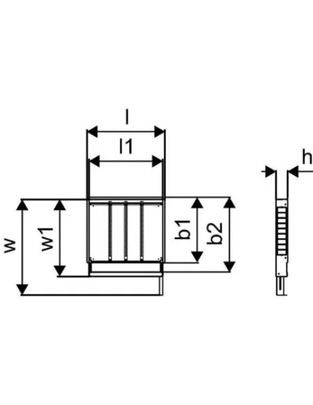 Caja Colectores VARIO de UPONOR. Dibujo 2.