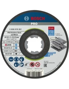 Disco de corte Bosch Standard for Inox X-LOCK 10 uds