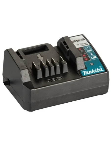 Taladro percutor a batería HP347D con cargador y set de brocas MAKITA. Batería 1.