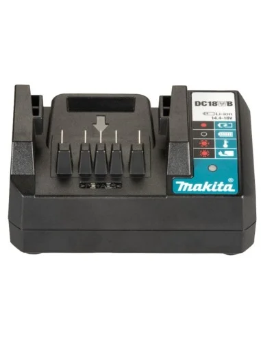 Taladro percutor a batería HP347D con cargador y set de brocas MAKITA. Batería 2.