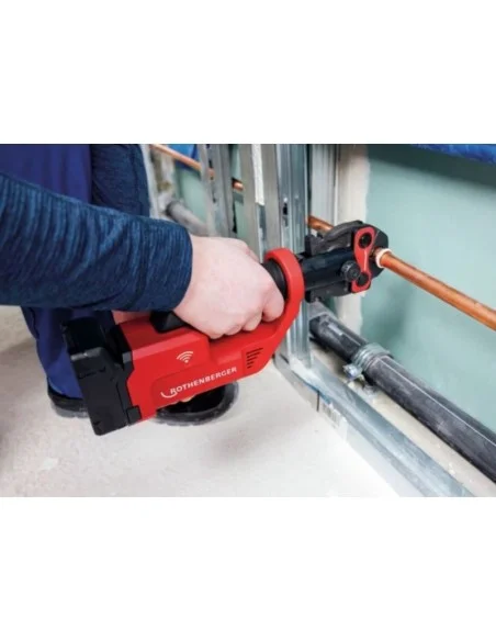 Prensa ROMAX Compact III RFZ 16-32 ROTHENBERGER. Demostración.