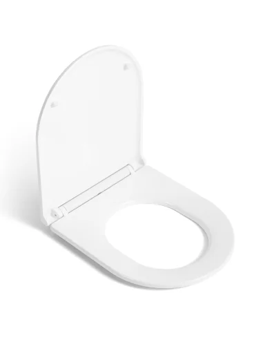 Tapa inodoro amortiguada Ruf abierta para modelo Verde y Magenta