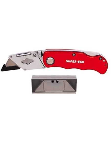Cutter de navaja + 10 cuchillas SUPER-EGO. Principal