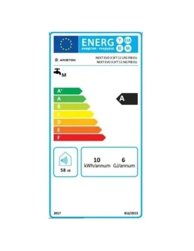 Certificado energético caldera gas