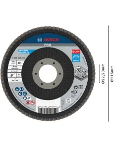 Disco de láminas PRO X571, 115 mm Bosch 2