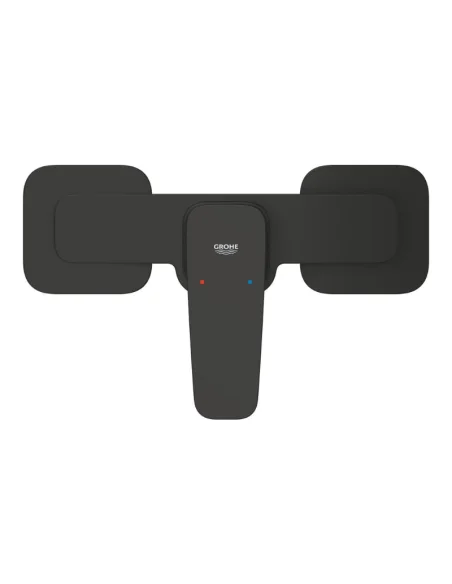 Grifo de ducha Cubeo Grohe negro Vista frontal