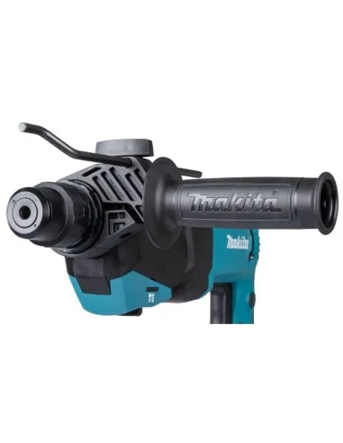 Martillo combinado HR2670X3 + Juego de brocas MAKITA. Frontal detalle.