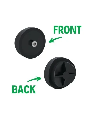 Tapón para punto de registro 40 OLIMPO. Delantera-trasera