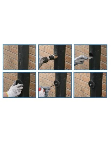 Tapón para punto de registro 40 OLIMPO. Ejecución