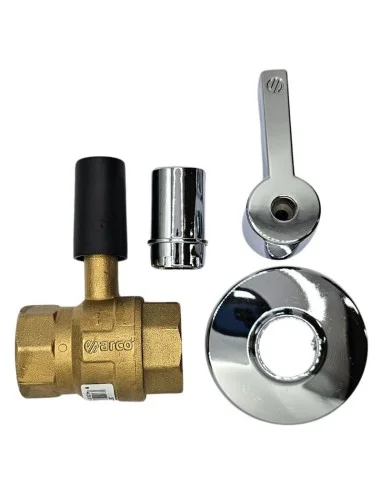 Válvula empotrar arco con plafon