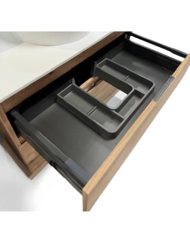 Mueble baño madera con patas KARMA · Pereda