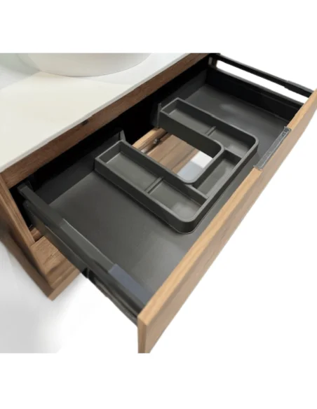 Mueble baño madera con patas KARMA · Pereda