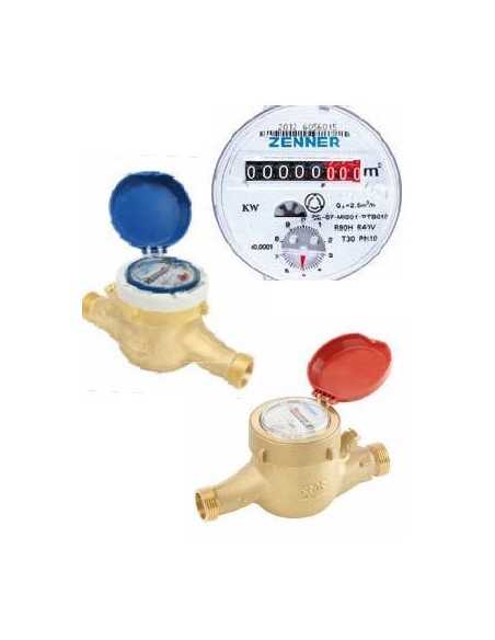 Contador de chorro múltiple Zenner. Agua fría DN40 300 · Pereda.com