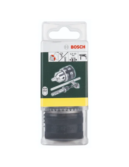 Adaptador SDS plus con portabrocas Bosch (Embalaje) Adaptador SDS plus con portabrocas Bosch (Embalaje)