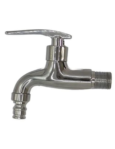 Grifo de jardín cromo Grifo de jardín cromo