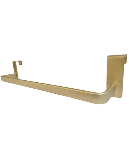 Toallero para mueble 37 cm oro cepillado