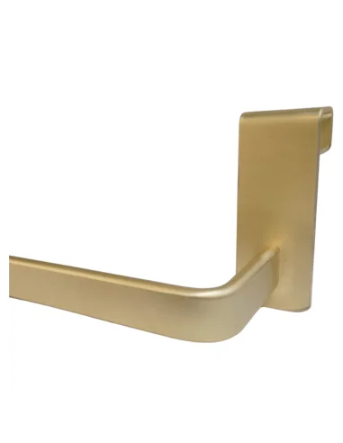 Toallero para mueble 37 cm oro cepillado