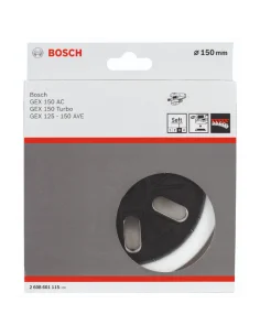 Plato de lija blando Bosch 2