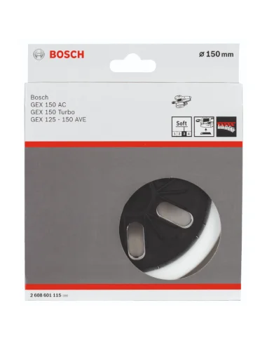 Plato de lija blando Bosch (Embalaje)