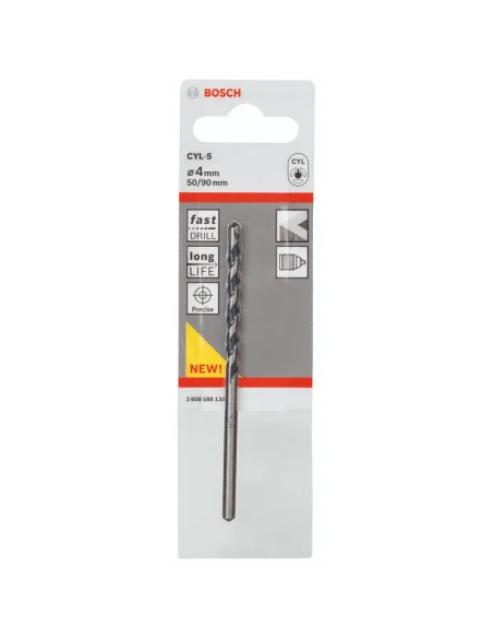 Broca BOSCH CYL-5 GRAN-HORM 4 mm