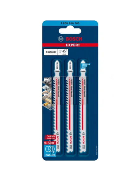 Hoja de sierra de calar EXPERT Multi Material\'T 367 XHM, 3 unidades