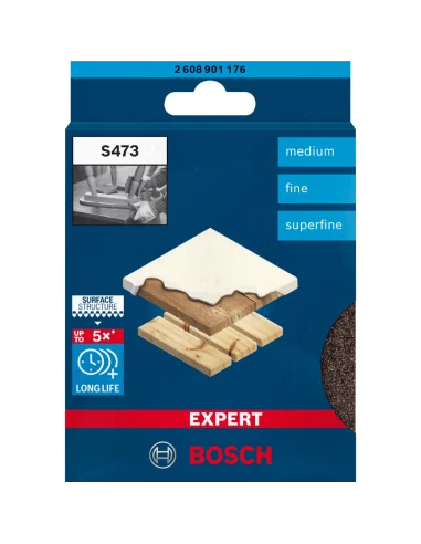 Esponja de lija EXPERT S473 Standard 3 unidades embalaje