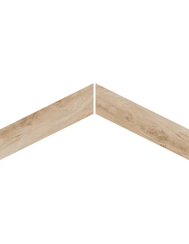 Porcelanico rectificado ESPIGA ROVERE HONEY 8 x 40 cm (Muestra)