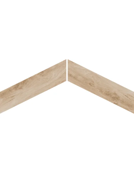 Porcelanico rectificado ESPIGA ROVERE HONEY 8 x 40 cm (Muestra)