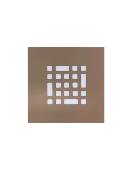 Rejilla plato ducha Essential Fiora color Capuccino