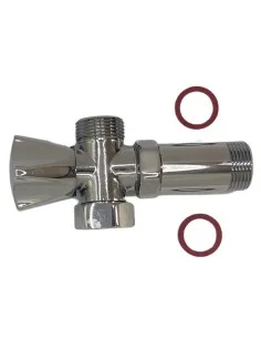 Válvula de lavadora junto