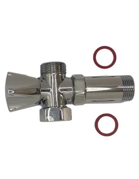 Válvula de lavadora junto