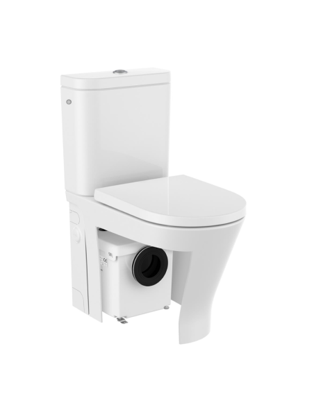 Inodoro ROUND D-Trit completo con triturador