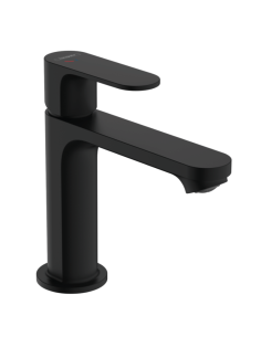 Grifo lavabo Rebris S negro
