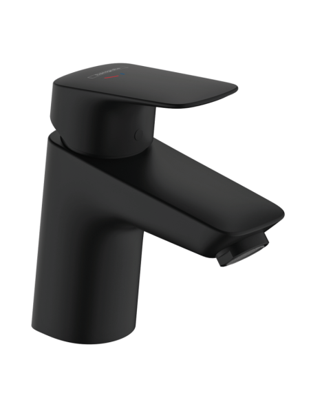 Hans Grohe - Grifo lavabo Logis cromo/negro/caño alto y bajo | Pereda