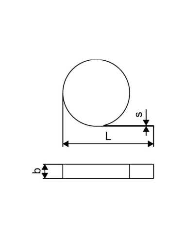 Zócalo perimetral TWINBORAD adhesivo 20 m UPONOR. Dibujo tecnico