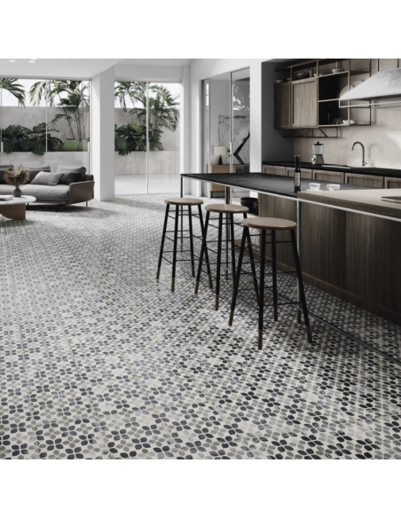 Azulejos porcelánico Calvin azul 58x58 cm